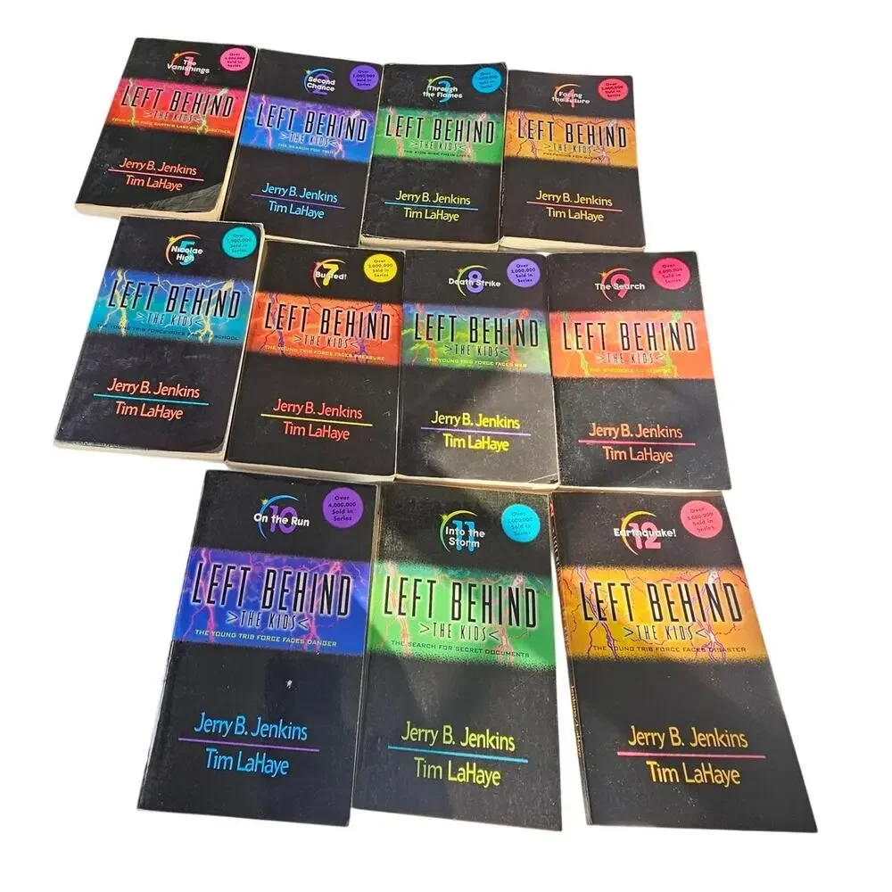 Left Behind Kids Series Vol #1-12 END TIMES, Missing #6